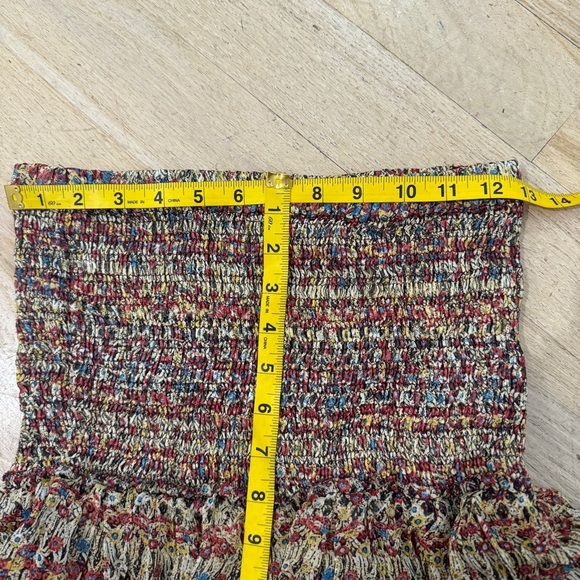 ISABEL MARANT ÉTOILE earley printed silk chiffon mini skirt in multicolored - Picture 6 of 8